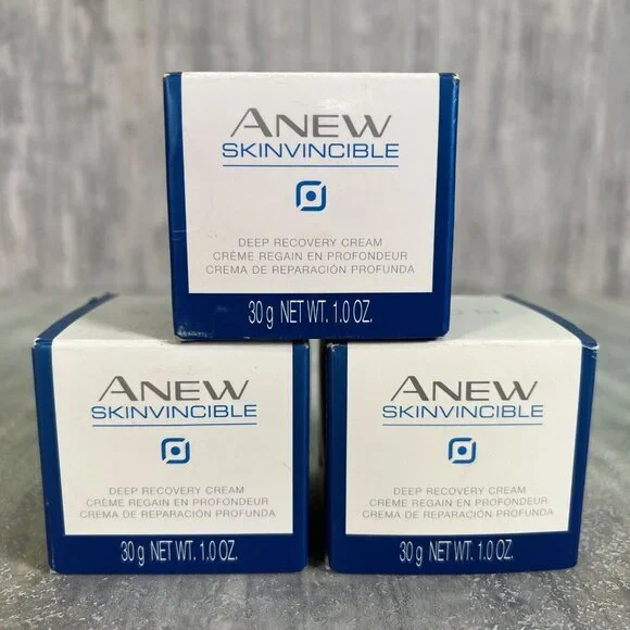 AVON Anew Clinical SKINVINCIBLE Deep Recovery Cream 2016 1.0 OZ New - Picture 2 of 5